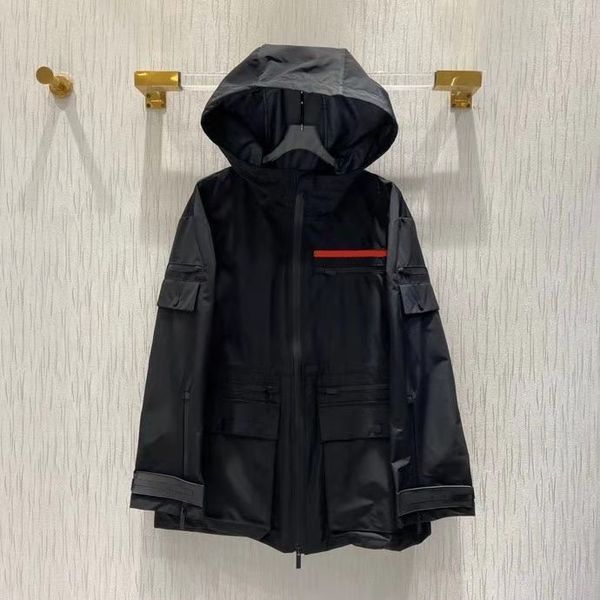women jacket hooded with letter budge zippers spring summer sun protection coat outwears sport jackets windbreaker 3 options for lady slim t, Black;brown
women jacket hooded with letter budge zippers spring summer sun protection coat outwears sport jackets windbreaker 3 options for lady slim t, Black;brown