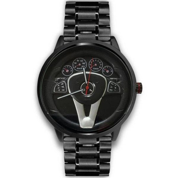 wristwatches casual personality classic precision men's quartz watch racing stainless sports 3d car steering wheel clock, Slivery;brown
wristwatches casual personality classic precision men's quartz watch racing stainless sports 3d car steering wheel clock, Slivery;brown
