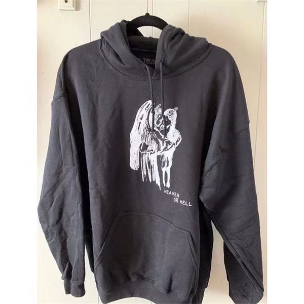 2021 new travis scott don toliver heaven or hell astroworld hoodie women men cactus jack pullover hooded kcnq, Black
2021 new travis scott don toliver heaven or hell astroworld hoodie women men cactus jack pullover hooded kcnq, Black