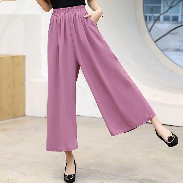 women's pants & capris 2021 summer chiffon wide leg women plus size 5xl loose beach trousers casual korean high waist black, Black;white
women's pants & capris 2021 summer chiffon wide leg women plus size 5xl loose beach trousers casual korean high waist black, Black;white