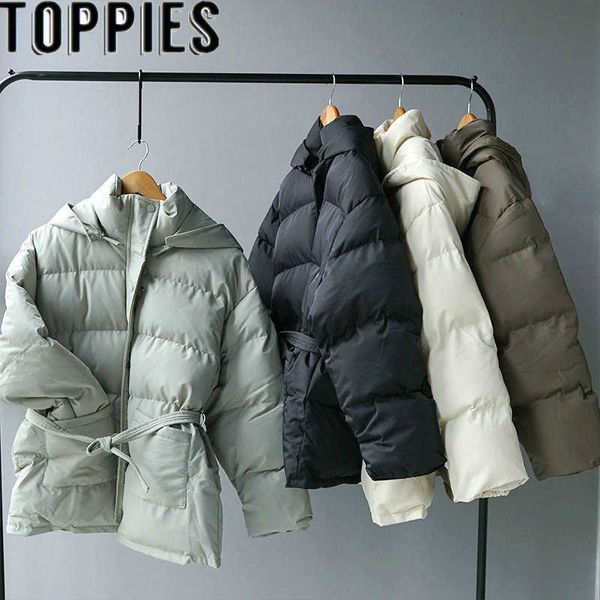 woman winter coat 2021 korean fashion belted cotton-padded jackets female hooded down jackets v191209, Black
woman winter coat 2021 korean fashion belted cotton-padded jackets female hooded down jackets v191209, Black