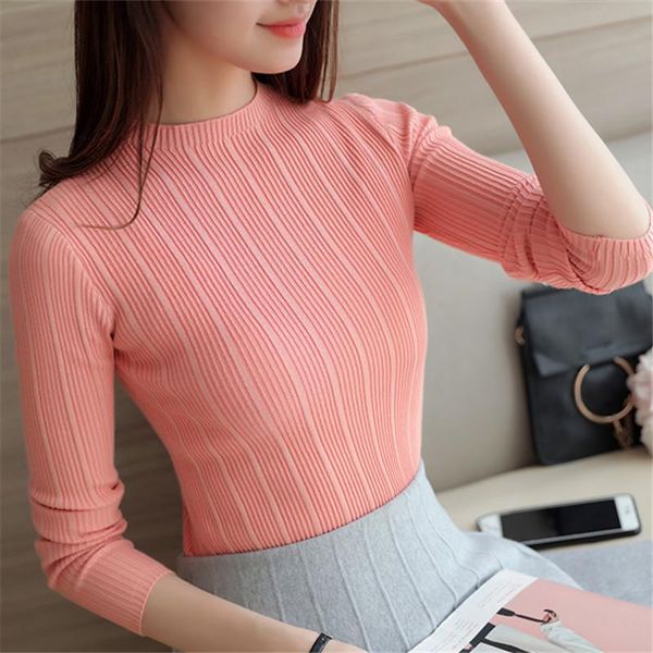 women's sweaters 2021 autumn half-high-collar long-sleeved knitted sweater, bottom shirt, short-style self-cultivation sweater, White;black
women's sweaters 2021 autumn half-high-collar long-sleeved knitted sweater, bottom shirt, short-style self-cultivation sweater, White;black
