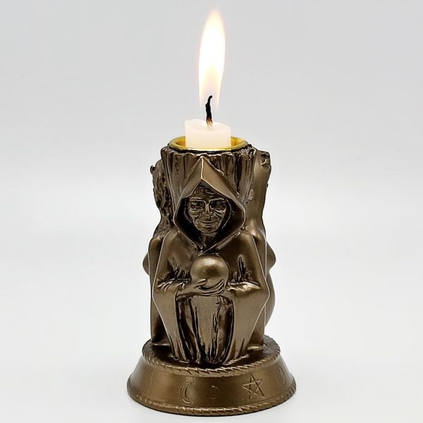 Siicone mod witch goddess cande hoder diy concrete resin paster mode making mod Haoween decoration too
Siicone mod witch goddess cande hoder diy concrete resin paster mode making mod Haoween decoration too