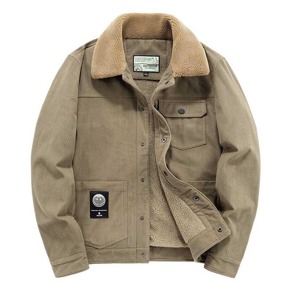 men's jackets mcikkny men winter corduroy fur collar fleece lined outwear clothing for male coats size m-5xl thermal, Black;brown
men's jackets mcikkny men winter corduroy fur collar fleece lined outwear clothing for male coats size m-5xl thermal, Black;brown