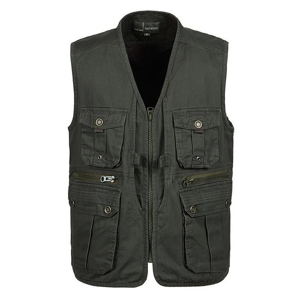 men's vests fall 2021 men more than pure cotton pockets for summer wear vest fashion v-neck zipper, Black;white
men's vests fall 2021 men more than pure cotton pockets for summer wear vest fashion v-neck zipper, Black;white