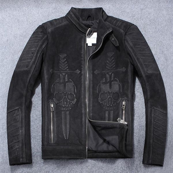 men's leather & faux 2021 vintage black men american style skulls motorcycle jacket plus size xxxl genuine thick cowhide winter biker&#
men's leather & faux 2021 vintage black men american style skulls motorcycle jacket plus size xxxl genuine thick cowhide winter biker&#