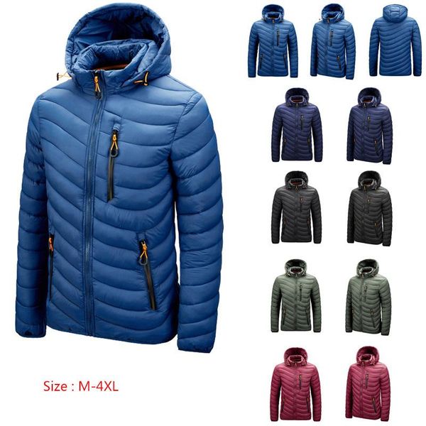 men's jackets winter hooded jacket with removable hood zipper cardigan soft parkas male fashion casual windbreaker coat, Black;brown
men's jackets winter hooded jacket with removable hood zipper cardigan soft parkas male fashion casual windbreaker coat, Black;brown