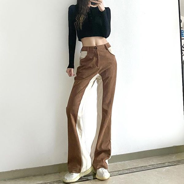 women's pants & capris 2021 autumn wear high-waisted slim figure thin-colored micro-horn fashionable casual, Black;white
women's pants & capris 2021 autumn wear high-waisted slim figure thin-colored micro-horn fashionable casual, Black;white