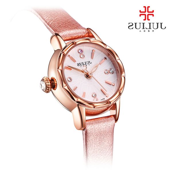 julius lady children women's watch japan quartz hours fashion dress bracelet leather mini cute shell girl's birthday gift, Slivery;brown
julius lady children women's watch japan quartz hours fashion dress bracelet leather mini cute shell girl's birthday gift, Slivery;brown