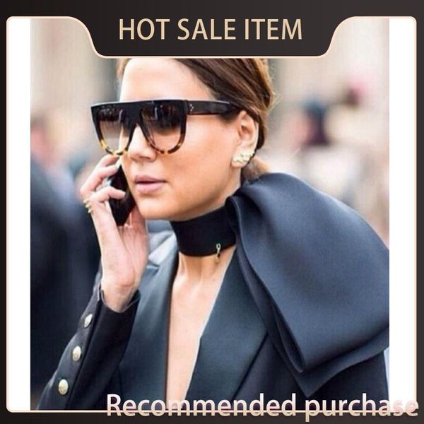 women package sunglasses with fashion oval style frame vintage flap oversized sunglasses leopard pc plank frame come 41026 audr xaag, White;black
women package sunglasses with fashion oval style frame vintage flap oversized sunglasses leopard pc plank frame come 41026 audr xaag, White;black