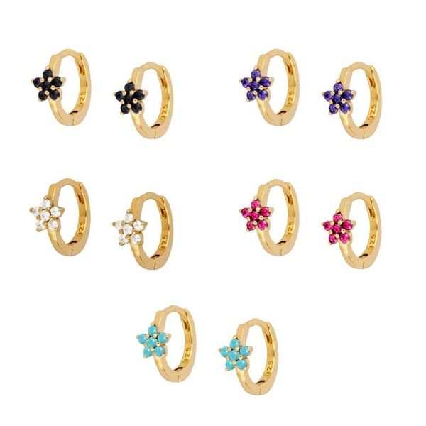 hoop & huggie ins geometric pentagonal star petal-shaped inlaid zircon earrings for women fashion design all-match ear ring jewelry, Golden;silver
hoop & huggie ins geometric pentagonal star petal-shaped inlaid zircon earrings for women fashion design all-match ear ring jewelry, Golden;silver
