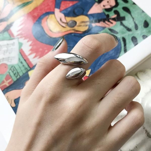 cluster rings minimalist authentic s925 sterling silver fine jewelry geometric glossy polished surface creative open j277, Golden;silver
cluster rings minimalist authentic s925 sterling silver fine jewelry geometric glossy polished surface creative open j277, Golden;silver