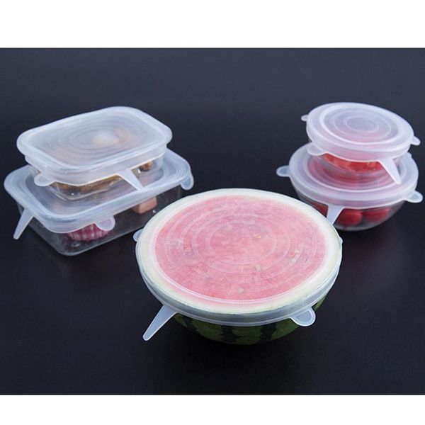 kitchen storage & organization 6pcs silicone stretch lids universal food wrap bowl pot lid cover pan cooking accessories
kitchen storage & organization 6pcs silicone stretch lids universal food wrap bowl pot lid cover pan cooking accessories