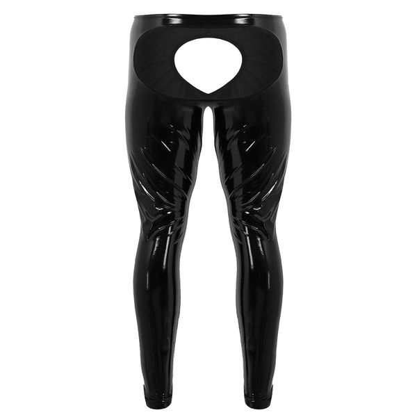 black mens latex pants open butt crotchless wetlook leather leggings gay erotic tight lingerie nightclub pole dance trouser, Black;white
black mens latex pants open butt crotchless wetlook leather leggings gay erotic tight lingerie nightclub pole dance trouser, Black;white