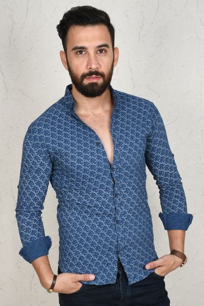 blue tight-fitting mold male shirt 100 cotton print fabric long business four seasons giyim2002815 uosw, White;black
blue tight-fitting mold male shirt 100 cotton print fabric long business four seasons giyim2002815 uosw, White;black