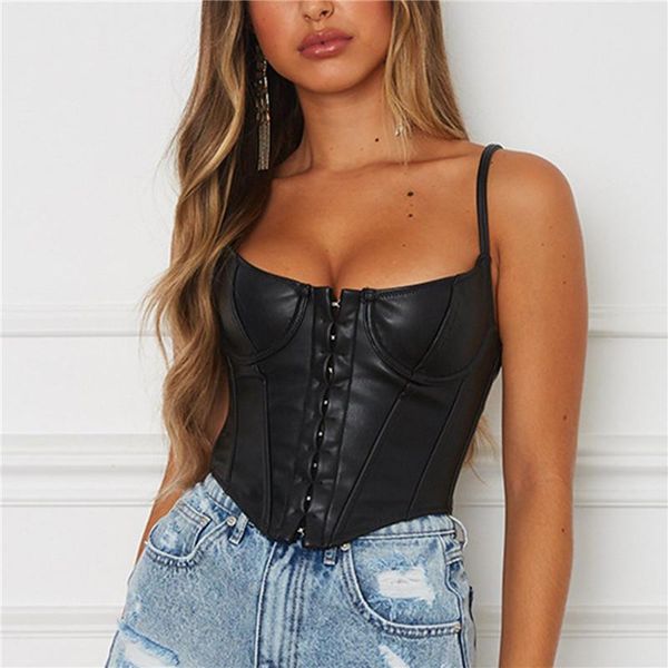 women's tanks & camis pu leather bustier low cut corset crop night club wear camisole sleeveless tank women 2021 fashion, White
women's tanks & camis pu leather bustier low cut corset crop night club wear camisole sleeveless tank women 2021 fashion, White