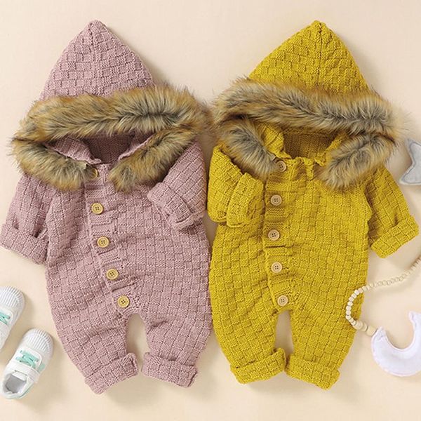 jumpsuits baby clothing autumn winter cute kid romper for born boy overalls fur collar hooded knitting toddler girls jumpsuit, Blue
jumpsuits baby clothing autumn winter cute kid romper for born boy overalls fur collar hooded knitting toddler girls jumpsuit, Blue