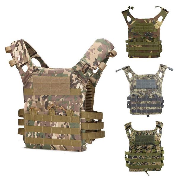 hunting jackets 600d tactical vest military molle plate carrier magazine paintball cs outdoor protective lightweight, Camo;black
hunting jackets 600d tactical vest military molle plate carrier magazine paintball cs outdoor protective lightweight, Camo;black