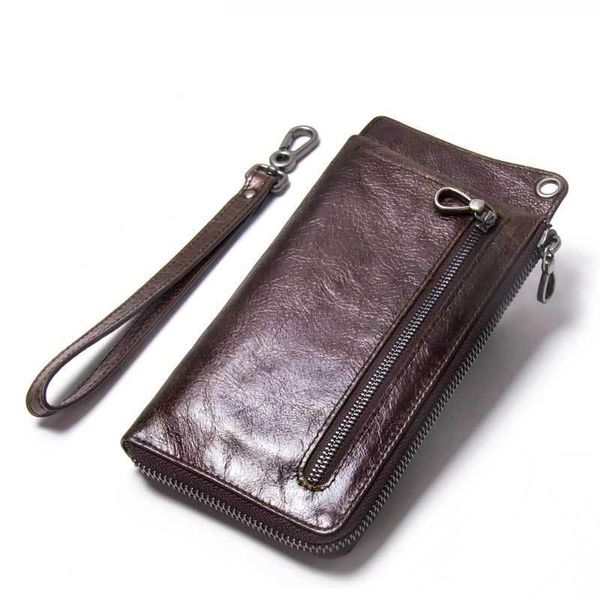 yourseason casual genuine leather mens wallets and purses 2021 fashion boys long clutch wallet card holder with wrist, Red;black
yourseason casual genuine leather mens wallets and purses 2021 fashion boys long clutch wallet card holder with wrist, Red;black
