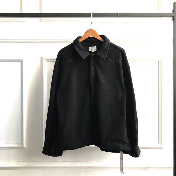2021 new outono inverno algodo manga comprida cavempy cor slida camisa masculina feminina casual cavempt camisas fe9t, Black
2021 new outono inverno algodo manga comprida cavempy cor slida camisa masculina feminina casual cavempt camisas fe9t, Black