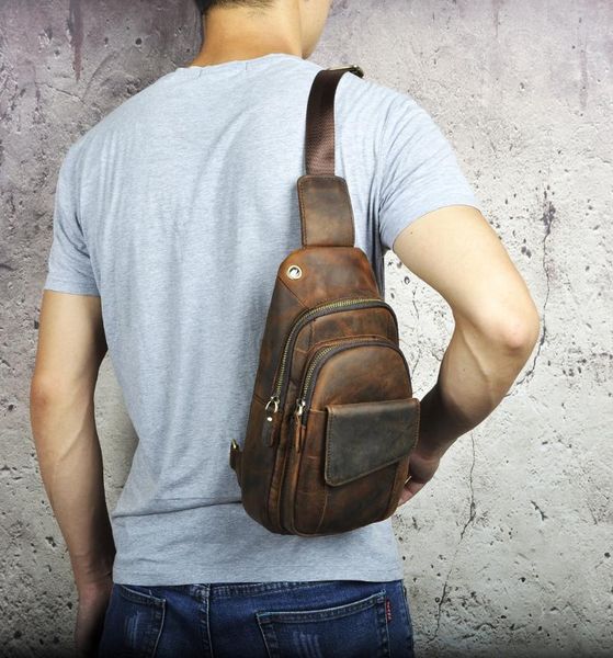 waist bags men crazy horse leather casual fashion chest sling bag 8" tablet design one shoulder cross body male 8013-d
waist bags men crazy horse leather casual fashion chest sling bag 8" tablet design one shoulder cross body male 8013-d
