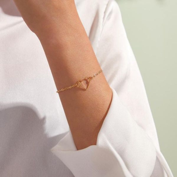 charm bracelets bl174 hollow heart women bracelet jewellery simple fashion bangles jewelry wedding hand made classic alloy, Golden;silver
charm bracelets bl174 hollow heart women bracelet jewellery simple fashion bangles jewelry wedding hand made classic alloy, Golden;silver