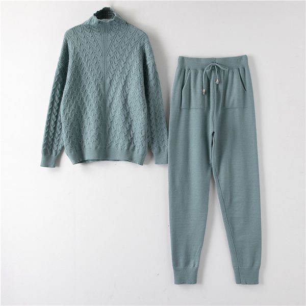 turtleneck autumn winter tracksuit for women casual knitted trousers+turtleneck sweater women's suit warm female tracks q4gi, White
turtleneck autumn winter tracksuit for women casual knitted trousers+turtleneck sweater women's suit warm female tracks q4gi, White