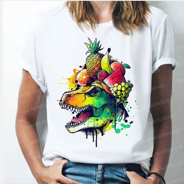 vogue jurassic park harajuku dinosaur womens fruit funny cartoon rex cat graphic streetwear korean clothes, White
vogue jurassic park harajuku dinosaur womens fruit funny cartoon rex cat graphic streetwear korean clothes, White