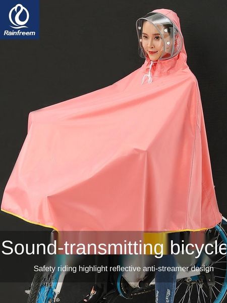 raincoats bicycle raincoat female riding thickened rainproof single student battery car poncho rain coat jacket
raincoats bicycle raincoat female riding thickened rainproof single student battery car poncho rain coat jacket