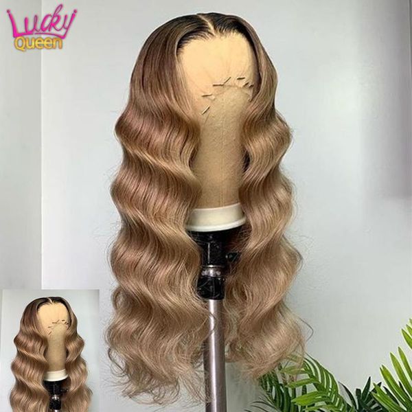 lace wigs ombre brown blonde color 13x4 hd front lucky queen malaysian body wave human hair pre-plucked for women, Black;brown
lace wigs ombre brown blonde color 13x4 hd front lucky queen malaysian body wave human hair pre-plucked for women, Black;brown