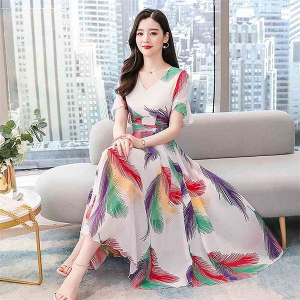 white print chiffon beach maxi dress spring summer plus size vintage runway midi elegant women bodycon party vestidos 210528, Black;gray
white print chiffon beach maxi dress spring summer plus size vintage runway midi elegant women bodycon party vestidos 210528, Black;gray