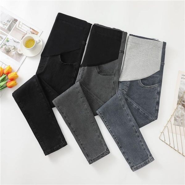 maternity bottoms 2021 autumn pregnant women trousers skinny belly jeans fashion abdomen pants high waist pregnancy cotton leggings slim, White
maternity bottoms 2021 autumn pregnant women trousers skinny belly jeans fashion abdomen pants high waist pregnancy cotton leggings slim, White