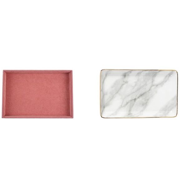 other home decor pink velvet jewelry ring display organizer case tray & ceramic storage nordic style rectangular marble pattern
other home decor pink velvet jewelry ring display organizer case tray & ceramic storage nordic style rectangular marble pattern