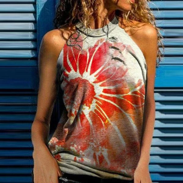 women's tanks & camis women t-shirt flower print halter summer loose sleeveless blouse for dating, White
women's tanks & camis women t-shirt flower print halter summer loose sleeveless blouse for dating, White