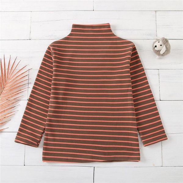 pullover spring fall kids baby girl fashionable clothes long sleeve brown striped stylish high collar 1-5y, Blue
pullover spring fall kids baby girl fashionable clothes long sleeve brown striped stylish high collar 1-5y, Blue