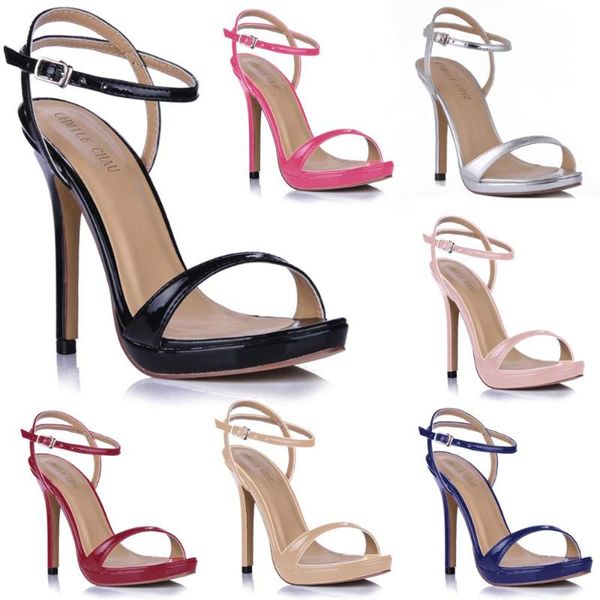 dress shoes chmile chau party women stiletto high heel ankle strap ladies sandals bride de cheville sandales femmes 0640asl-a10, Black
dress shoes chmile chau party women stiletto high heel ankle strap ladies sandals bride de cheville sandales femmes 0640asl-a10, Black