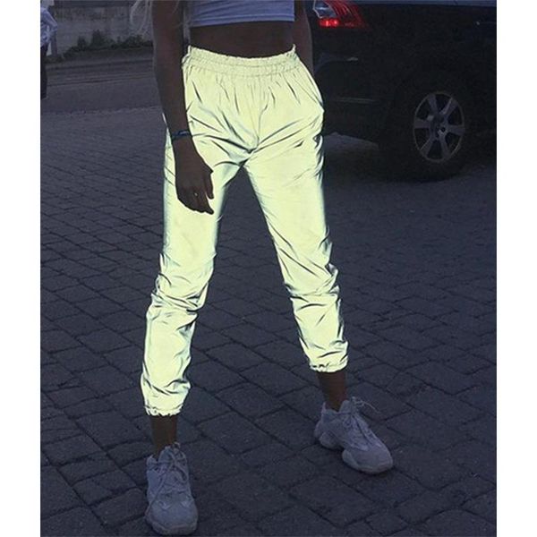 women's pants & capris jessie vinson fashion women reflective long female jogger shiny hip fluorescent sport running trousers, Black;white
women's pants & capris jessie vinson fashion women reflective long female jogger shiny hip fluorescent sport running trousers, Black;white