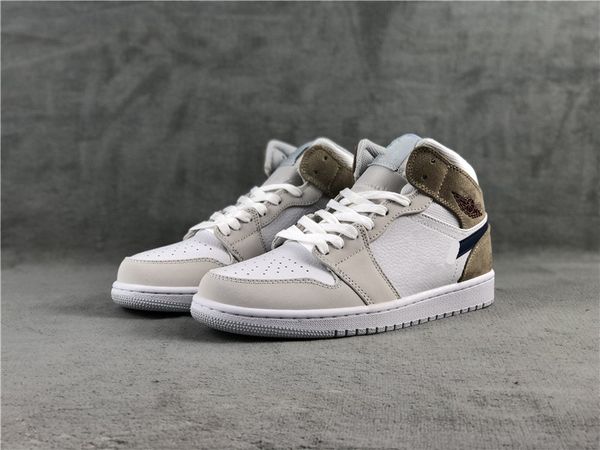 basketball shoes jumpman 1 mid white grey black khaki color stitching retro cultural sneakers outdoor trainers with shoebox 36-47
basketball shoes jumpman 1 mid white grey black khaki color stitching retro cultural sneakers outdoor trainers with shoebox 36-47