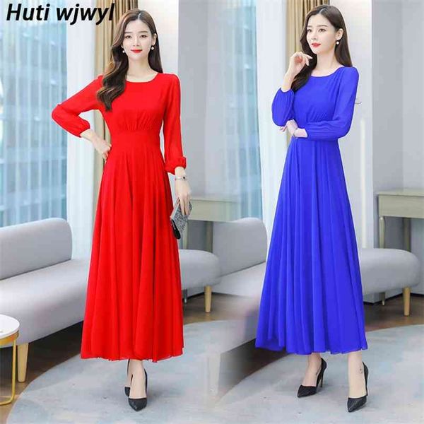 4xl plus size solid long sleeve dress spring autumn 8 colors chiffon boho beach maxi dresses women elegant bodycon vestidos 210528, Black;gray
4xl plus size solid long sleeve dress spring autumn 8 colors chiffon boho beach maxi dresses women elegant bodycon vestidos 210528, Black;gray