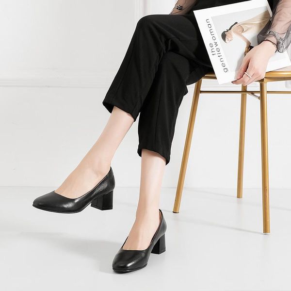 dress shoes office lady career pumps women genuine leather thick heel 2021 slip on high heels black ol for lday
dress shoes office lady career pumps women genuine leather thick heel 2021 slip on high heels black ol for lday
