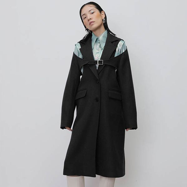 hollow out woolen coats for women lapel collar long sleeve high waist slim jackets female 2020 clothing fashion new, Black;brown
hollow out woolen coats for women lapel collar long sleeve high waist slim jackets female 2020 clothing fashion new, Black;brown