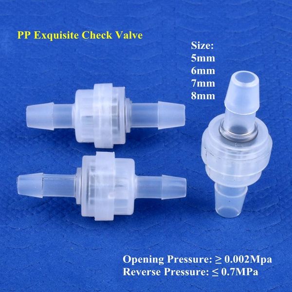 watering equipments 1~100pcs 5~8mm pp exquisite check valve drip irrigation hose non-return aquarium tank water pipe one-way
watering equipments 1~100pcs 5~8mm pp exquisite check valve drip irrigation hose non-return aquarium tank water pipe one-way