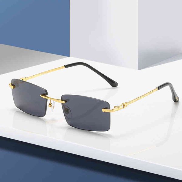designer sunglasses 2021 summer new frameless small square embossed legs fashion business flat lenses, White;black
designer sunglasses 2021 summer new frameless small square embossed legs fashion business flat lenses, White;black