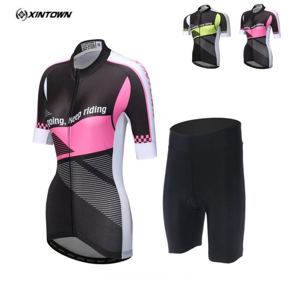 racing sets xintown men womens cycling jersey set breathable mtb shorts padded quick dry bicycle summer sportswear bike ropa ciclismo, Black;blue
racing sets xintown men womens cycling jersey set breathable mtb shorts padded quick dry bicycle summer sportswear bike ropa ciclismo, Black;blue