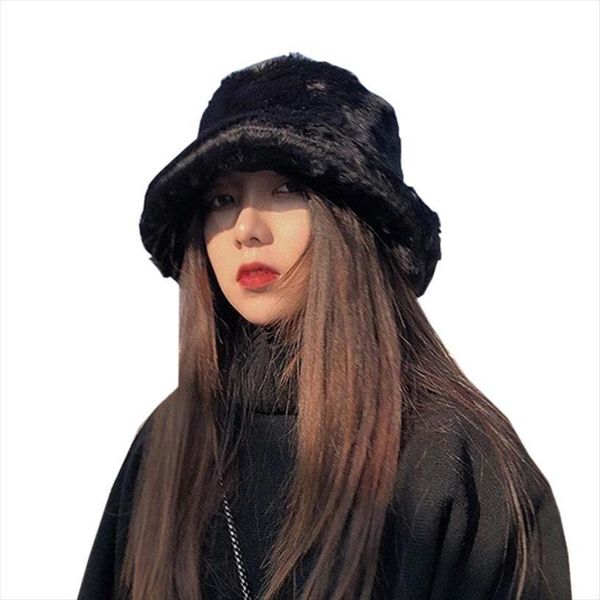 korean fisherman hat winter faux fur white black bucket for women men panama fishing cap bob chapeau, Blue;gray
korean fisherman hat winter faux fur white black bucket for women men panama fishing cap bob chapeau, Blue;gray