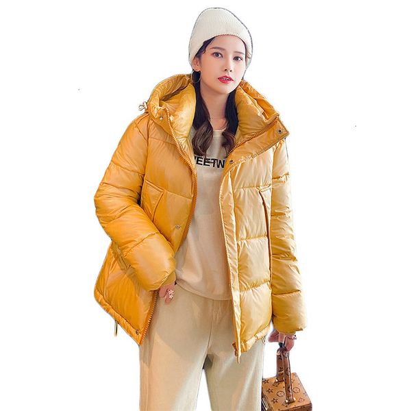 2021 New Yellow female winter coat M-2XL plus size with hood down cotton jacket Korean autumn fashion thin parkas LZIS, Black
2021 New Yellow female winter coat M-2XL plus size with hood down cotton jacket Korean autumn fashion thin parkas LZIS, Black