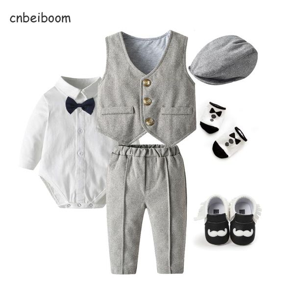 clothing sets baby suits born boy set cotton bow tie romper formal outfit party clothes birthday dress, White
clothing sets baby suits born boy set cotton bow tie romper formal outfit party clothes birthday dress, White