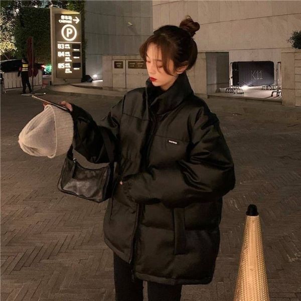 winter new womens cotton-padded clothes fashion warmth thick coat short black loose casual pu fabric jacket, Tan;black
winter new womens cotton-padded clothes fashion warmth thick coat short black loose casual pu fabric jacket, Tan;black