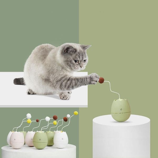 plastic electric automatic teaser cat ball toy replaceable attachment interactive tumbler cat teaser toy gatos pet supplies
plastic electric automatic teaser cat ball toy replaceable attachment interactive tumbler cat teaser toy gatos pet supplies