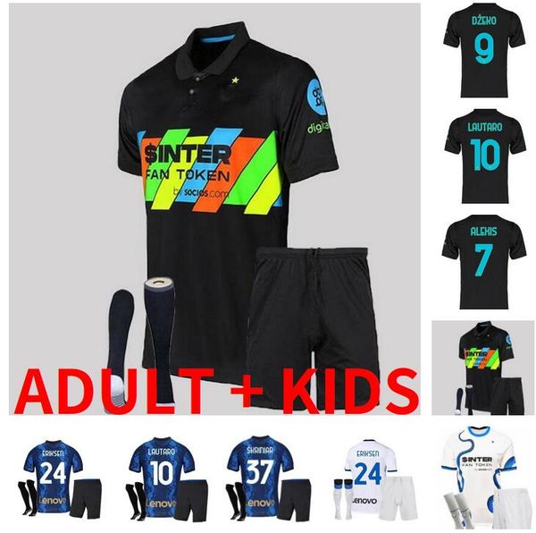 2021 2022 j. correa dzeko barella soccer jerseys brozovic vidal lautaro eriksen alexis hakimi 4th 20 21 22 football shirt uniforms men kids, Black;yellow
2021 2022 j. correa dzeko barella soccer jerseys brozovic vidal lautaro eriksen alexis hakimi 4th 20 21 22 football shirt uniforms men kids, Black;yellow